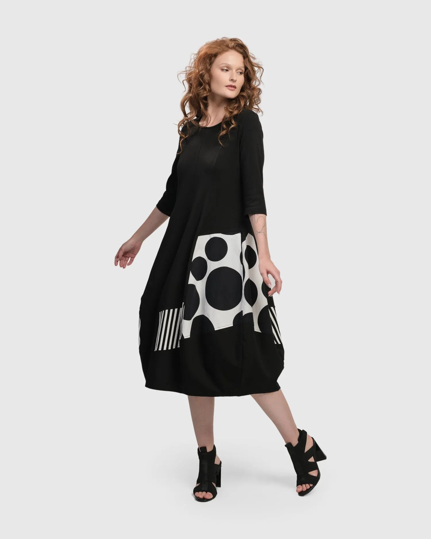 Urban Broadway Cocoon Dress, Mono